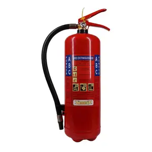 ABC/BC-polvo seco de 6kg, extintores de fuego de Turquía, ABC, 13A/183B/C ISO9001:2008, opción del comprador CN;ZHE 1,2mm 18bar