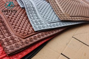 Tapis de sol de voiture transparent, lavable, oem, 3d, 4d, 5d, pvc, personnalisé, antidérapant, universel, pour voiture - Product Image 3