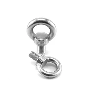 SS304 316 fastener eye bolt screw m3 stainless steel eye bolt m4 for factory