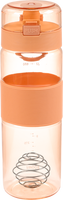 Bouteille d'eau unisexe Crazy Shake Spring Cup en Tritan avec bouchon réutilisable, compatible lave-vaisselle, en plastique écologique, avec poignée de maintien, idéale pour la gym