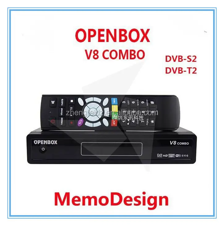 Remote control openbox v8 combo receiver dvb-s2 dvb-t2 combo