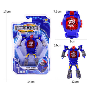 นาฬิกาหุ่นยนต์แปลงร่างของเล่นใหม่ปี 2018 สำหรับเด็ก - Product Image 6