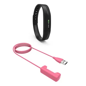 适用于Fitbit Flex 2的Tschick充电器，适用于Flex2的替换USB充电适配器电缆