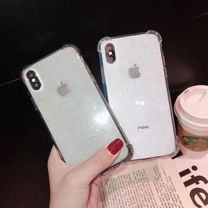 Nuova <span class=keywords><strong>Cover</strong></span> Morbida in TPU Trasparente con Glitter e Cristalli, Antiurto, per <span class=keywords><strong>iPhone</strong></span> 6 7 8 <span class=keywords><strong>11</strong></span> 12 13 14 15 16 17 Plus Pro Max - Product Image 6
