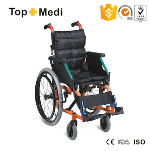 Topmedi TAW980LA-30 home folding light wheelchair manual order child Disabled - Product Image 1