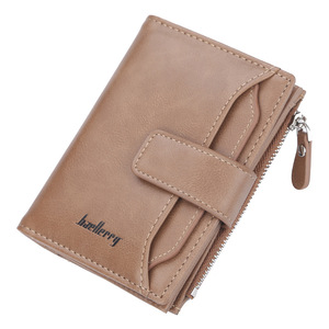 Baellerry 2019 New Style <strong>Men's</strong> Short Section PU Leather Wallets With Hasp,Blocking Coin <strong>Purse</strong> Card Holder Case <strong>for</strong> <strong>Man</strong> - Product Image 1