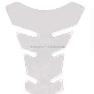 Autocollants de réservoir de <span class=keywords><strong>moto</strong></span> personnalisés en usine, autocollants de protection de réservoir transparents - Product Image 1