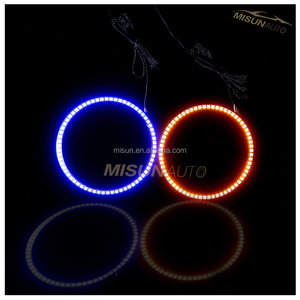 DC12v LED DRL Ojo Del Ángel de Halo Anillo de Luz Intermitente Intermitente - Product Image 1