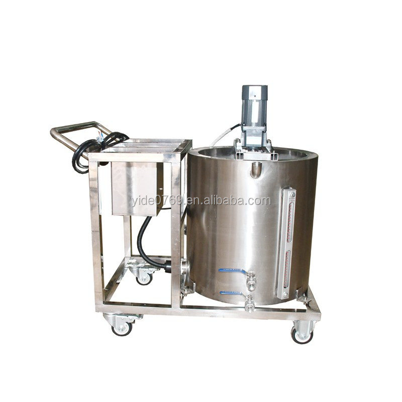 YD соевый воск, бак для нагрева, оборудование для смешивания, нержавеющая сталь, Быстрое нагревание, заводская цена, 50 л, маленький размер, Dongguan