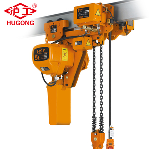 ย้าย2000กิโลกรัม380โวลต์ห่วงโซ่ไฟฟ้าต่ำ Headroom รอกกับรถเข็น - Product Image 5
