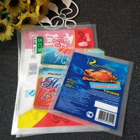 Sacs d'emballage personnalisés pour poissons congelés, sachets en plastique de qualité alimentaire, refermables sous vide, pour le stockage des fruits de mer