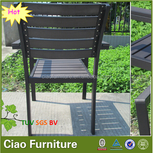 Jardín de mimbre sillón <span class=keywords><strong>apilable</strong></span> restaurante silla al aire libre silla de mimbre sintético - Product Image 4