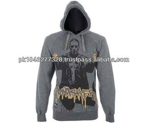 Custom OEM Men's High Quality 100% Cotton Pullover Hoodie Printed <b>Sweatshirt</b> with Own Logo for Autumn Season - Product Image 5