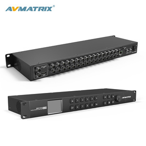 Divisores y convertidores <span class=keywords><strong>de</strong></span> vídeo AVMATRIX <span class=keywords><strong>de</strong></span> alta calidad, 16 canales, 3G-SDI, multivisor, montaje en rack - Product Image 1