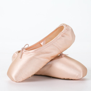 Scarpe da <span class=keywords><strong>Punta</strong></span> Professionali in Raso Rosa per Ragazze, Alta Qualità, Vendita all'Ingrosso - Product Image 4