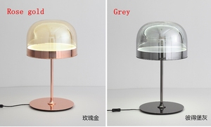 Italie <span class=keywords><strong>design</strong></span> l'équateur lampe de table de <span class=keywords><strong>chambre</strong></span> à coucher d'hôtel <span class=keywords><strong>liseuse</strong></span> LED abat-jour en verre table de chevet lumière - Product Image 2