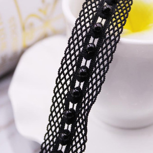 Vente en gros de perles de travail à la main maille élastique coupe de dentelle pour accessoire de bijoux - Product Image 4