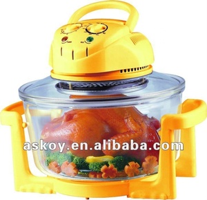 مقلاة هوائية من المصنع مباشرة سعة كبيرة ، فرن هالوجين عالي الجودة مع وعاء زجاجي - Product Image 5