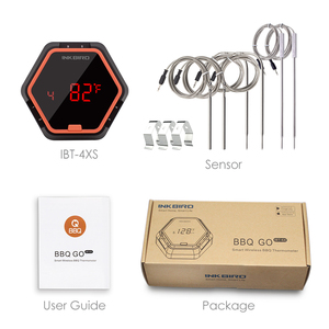 Inkbird di Smart Digital Wireless Termometro di Carne IBT-6X Con Sei Sonda - Product Image 3