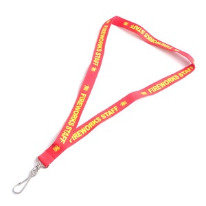 Lanière personnalisée en nylon et polyester avec crochet, porte-carte et médaille sublimés, sans minimum de commande, sangle de cou porte-clés imprimée sur mesure - Product Image 5