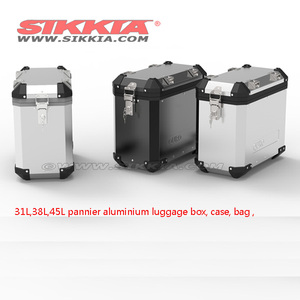 In Lega di alluminio 31L/38L/45L <span class=keywords><strong>Moto</strong></span> Cargo Box box <span class=keywords><strong>Laterale</strong></span> Pannier/accessori <span class=keywords><strong>Moto</strong></span> - Product Image 2