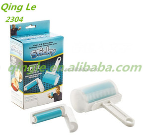 Set di 3 Rulli Adesivi Lavabili in Silicone per Pulizia con Spazzola, <span class=keywords><strong>Rullo</strong></span> per Pavimenti con Copertura - Product Image 6