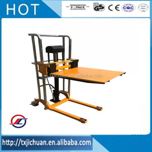 Nuevo Apilador Manual JICHUAN, Mini Montacargas Hidráulico Ligero para Paletas - Product Image 2