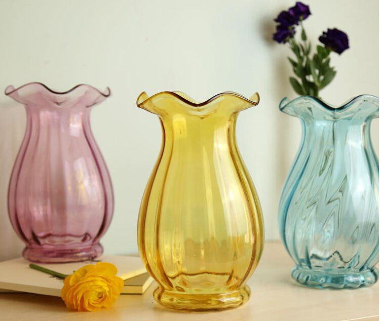 Haonai hot sale decorative glass vase