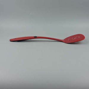 Logotipo impreso personalizado Melaine jigging mermelada bebé cucharas <span class=keywords><strong>en</strong></span> forma de corazón helado cuchara grande de plástico duro de pomelo - Product Image 3
