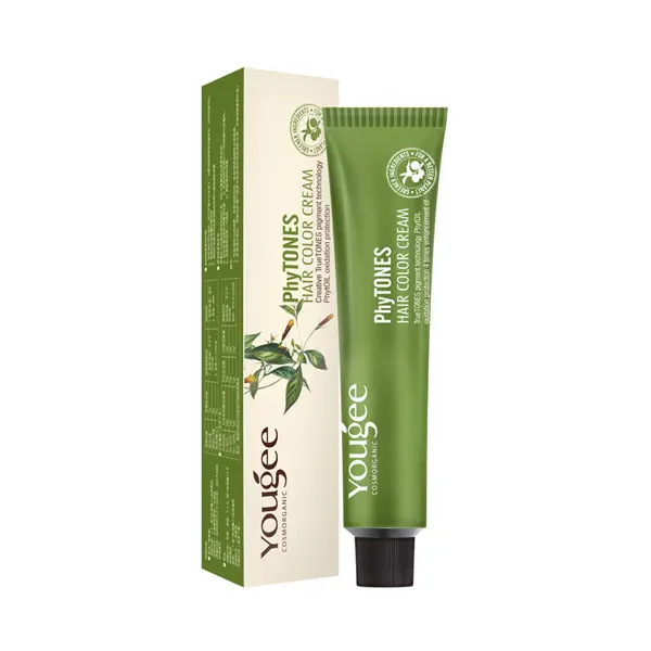 Etiqueta Privada herbal gold henna hair color Cream, la mejor calidad de uso para cabello gris