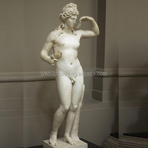 Estatua de mármol para mujer, escultura sexy desnuda de piedra Popular, estatua de desvestirse - Product Image 3