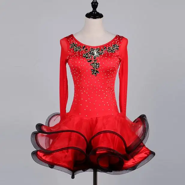 OCTLQ049 Shinny Ballroom Dancing Dresses