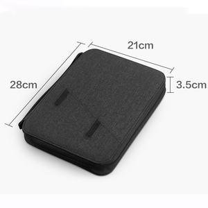 Tùy Chỉnh Canvas Tập Tin Thư Mục Xách Tay Thiết Kế Danh Mục Đầu Tư Túi Cho Bán Buôn - Product Image 4