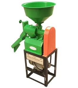 Heimgebrauch Kleine Mini Heli 180 kg/std Diesel Sheller Reis Miller Corn Husker Maschine