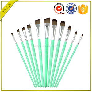 Profesional <span class=keywords><strong>6</strong></span> unids/set 11 unids/set Nylon Acuarela Pelo Sintético Pinceles Artista para Artistas de Estudio - Product Image 1