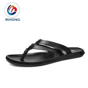 En gros petite quantité hommes oem design top tongs véritable pantoufle en <span class=keywords><strong>peau</strong></span> <span class=keywords><strong>de</strong></span> <span class=keywords><strong>mouton</strong></span> - Product Image 3