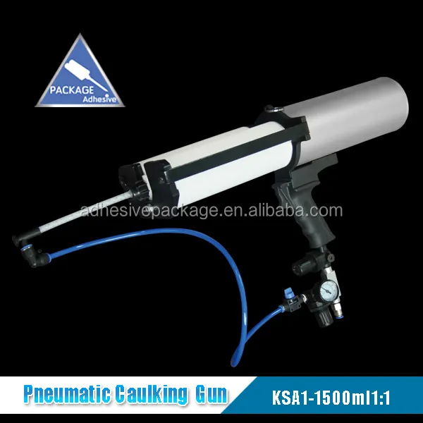 KSA1-1500ml çift hava püskürtme tabancası için epoksi reçine sızdırmazlık maddesi pnömatik tabanca