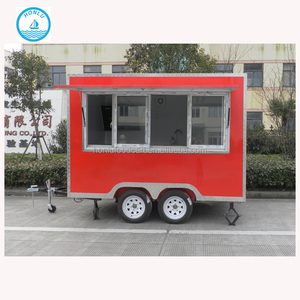 Compagnie aérienne Hamburger Hot-Dog Mobile Barbecue Vendeur de Rue Chariots de Nourriture À Vendre - Product Image 3