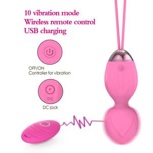Y. Love Vrouwen Kegel Ballen Zachte Siliconen Ben Wa Ballen Draadloze Afstandsbediening Vibrerende Eieren Seksproducten - Product Image 3