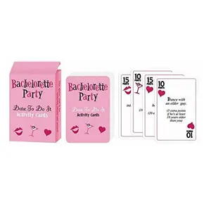 52 Pcs/Set Bachelorette Party Game Card Dare To Do It Card Hen Night Party Wedding Bridal Shower Party Decoration Favor Supplies