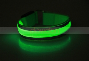 Led Đêm Phản Quang Thể Thao Chạy Arm Band Tầm Nhìn Cao Cảnh Báo Nhấp Nháy Đèn An Toàn - Product Image 5