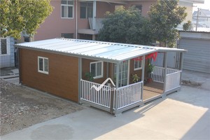 Planos de Casa Prefabricada en Contenedor de 20 Pies para Maldivas, <span class=keywords><strong>Argentina</strong></span> y México, Casa con Terraza de 20 Pies - Product Image 4