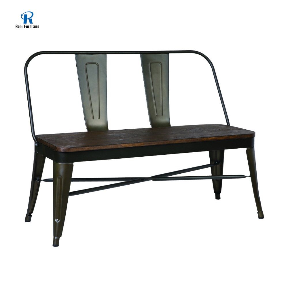 Newest Design Solid Wood Highback Bench Long Chair