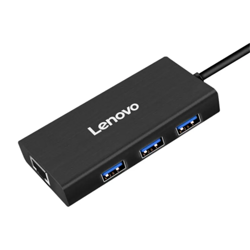 Lenovo type-c extension dock USB3.0 HUB splitter usb-c to cable network card port converter LP0802 extension dock
