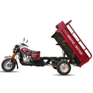 KAVAKI Sản Xuất Ba Bánh Xe Ba Bánh Trung Quốc Nhà Cung Cấp 150CC Điện 3 Bánh Xe Máy Cargo Car