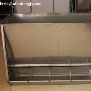 Mangeoire pour cochon en acier inoxydable, double face, meilleure vente - Product Image 3