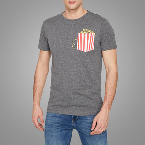 <span class=keywords><strong>Pas</strong></span> <span class=keywords><strong>cher</strong></span> Chine Gros <span class=keywords><strong>Vêtements</strong></span> Hommes 100% En Coton À Manches Courtes t-shirts Pour Hommes Slim Fit t-shirt Avec Poche À Rayures - Product Image 2