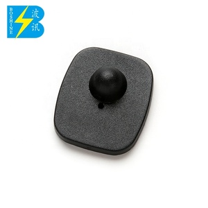 Etiqueta magnética de plástico duro de alta calidad para tienda, mini etiqueta cuadrada, EAS, 8,2 mhz, RF, diferentes colores - Product Image 2