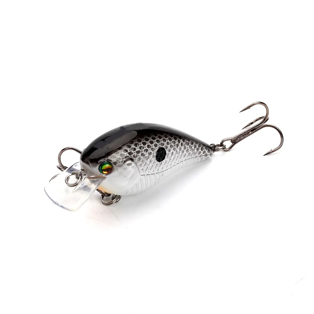 Xinv Vierkante Bill Crankbait 12G 60Mm Lokken Midden Duiken Crankbait