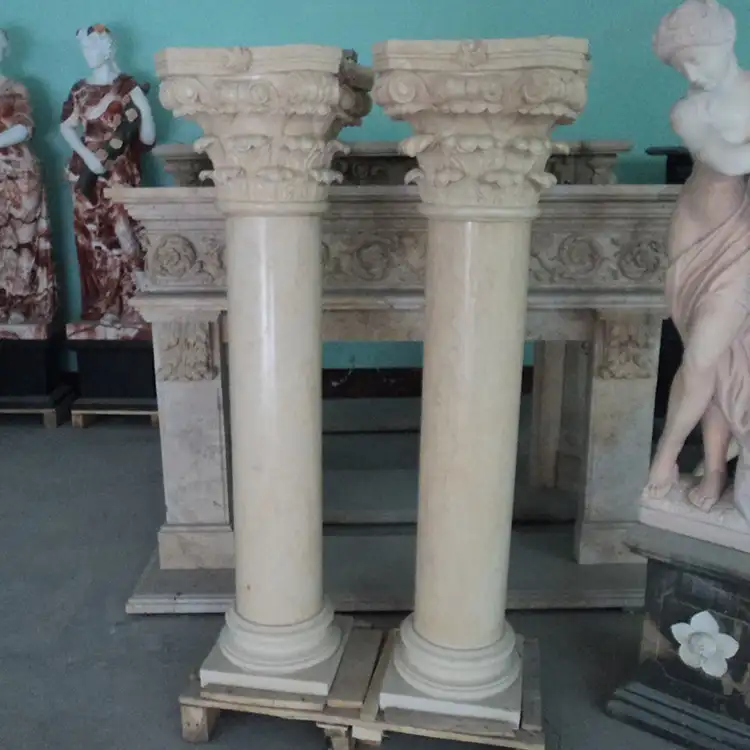 Колонны для продажи, мраморные колонны в римском стиле для крыльца, колонны из натурального камня